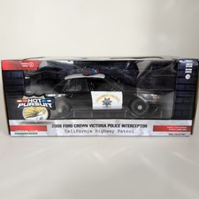 2008 Ford Crown Victoria Police Interceptor CHP 1:24 Greenlight – In Box - Rare