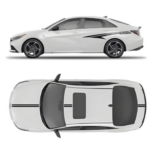 Autocollants pour voiture kit