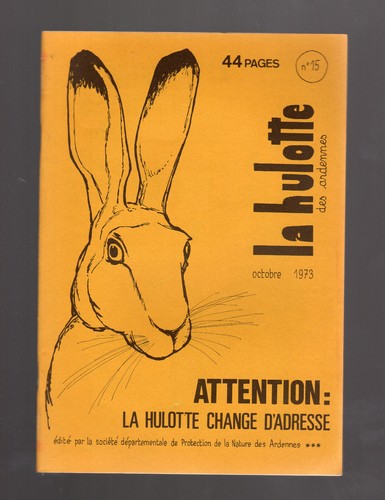 Revue hulotte des ardennes - revue,