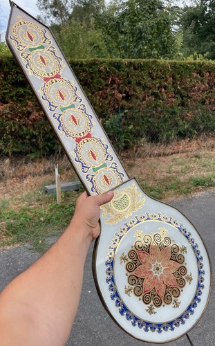 Fixé sous verre - verre, balancier