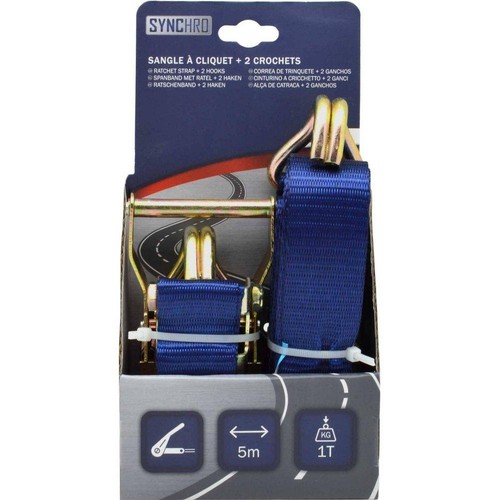 Sangle cliquet avec crochets - avec,