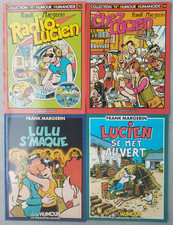 MARGERIN  ---  LUCIEN. TOMES 1 à 4  ---  EO. TTBE/NEUF!