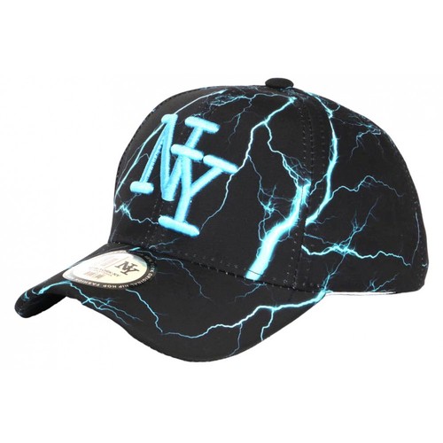 Casquette bleue noire - bleue, et