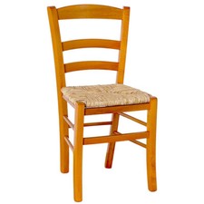 Chaise Paesana en Bois Cerise