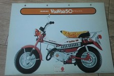 suzuki Van Van RV50    ( Dealer Sales Filing )  Brochure  JAPAN