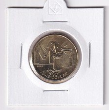 AUSTRALIAN 2021 $1 UNC AUSSIE COIN HUNT 2 ALPHABET LETTER M MILO #5594