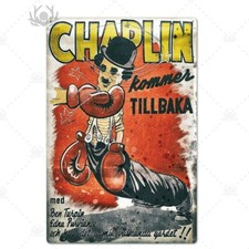 PLAQUE  MÉTAL FILM CHARLY