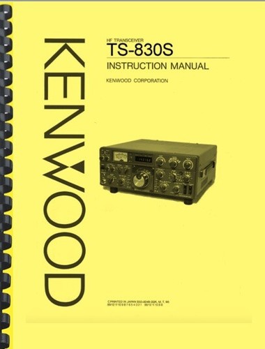 Kenwood 830s transceiver - kenwood, ts-830s