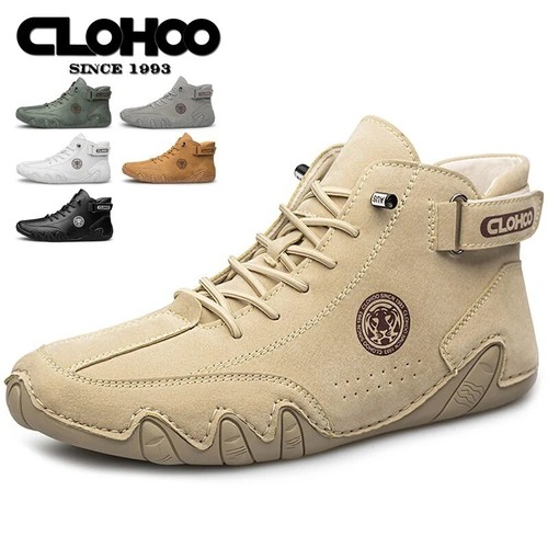 Bottines cuir pour - en, pu