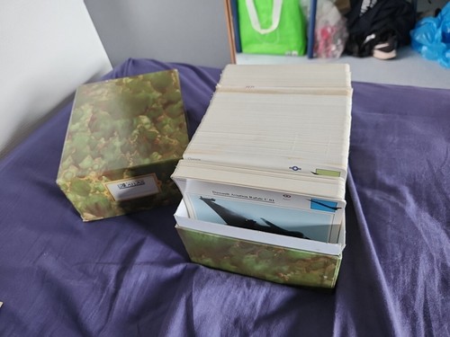 Collection fiches avions - collection,