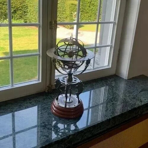 Sphère armillaire laiton - sphère, en