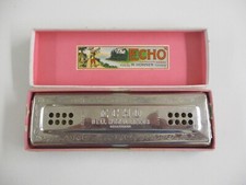 HARMONICA HOHNER ECHO CG VINTAGE DANS SA BOITE D'ORIGINE