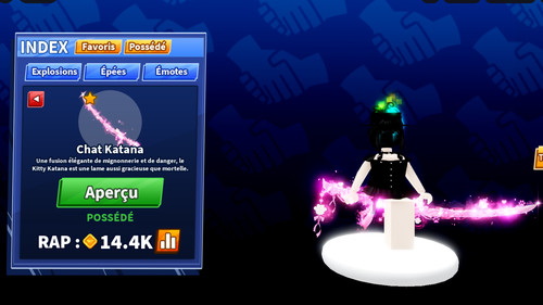 Roblox blade ball kitty - roblox,