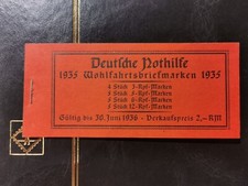 Carnet 1935 - Empire allemand