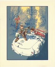 BODART SERIGRAPHIE CELESTIN SPECULOOS - 17 ex. n°/signés