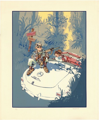 Bodart serigraphie celestin - bodart,