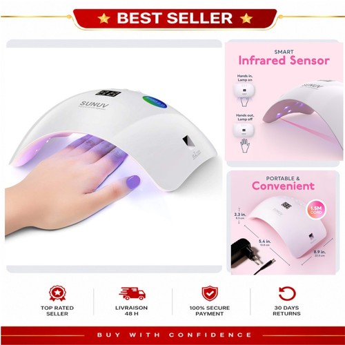 Sunuv lampe led ongles - uv, 3