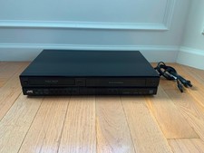JVC DR-MV150B DVD Recorder / VCR Combo Hi-Fi Stereo VHS HDMI - NO REMOTE Tested