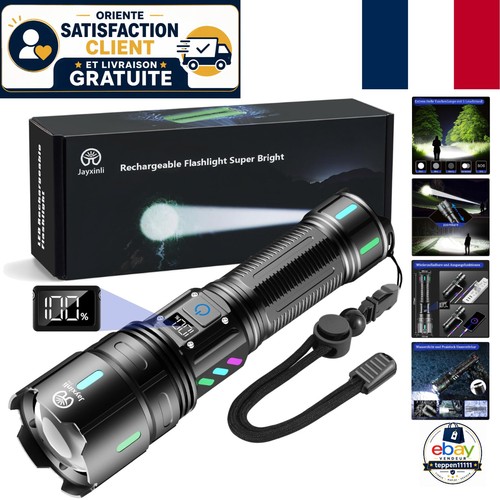 Lampe torche rechargeable avec - torche,