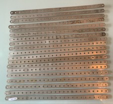 19 BANDES NICKEL DE 25 TROUS