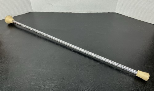 1980s chrome twirling - twirling, baton
