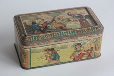 Lefèvre-Utile Snack 1900 Lithographed Sheet Metal Cookie Box (64533)