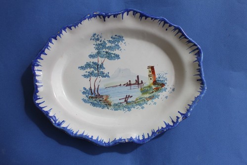 Beau petit plat faïence - petit,