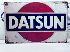 DATSUN Metal Tin Metal Sign