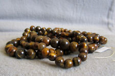 Tiger Eye Bracelet Brown Approx Balls Approx 6 and 8mm Ø / 14-24cm Elastic