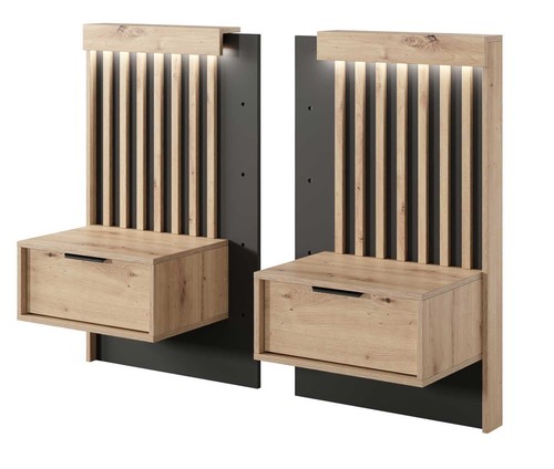 Ensemble tables de nuit - de,