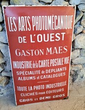 Plaque émaillée Originale -