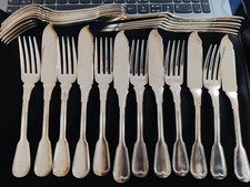 24 couverts à poisson au