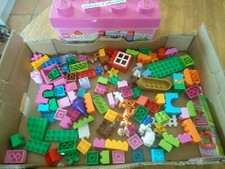  LEGO DUPLO BOX LOT ** BULK BRICKS 1.3KG 