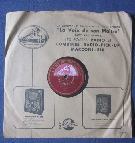 Ancien disque tours luis - 78,