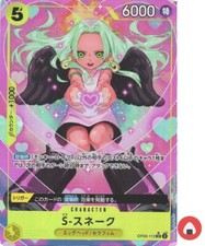 Carte One Piece OP08-112 S-Snake SR Parallel Japanese Era