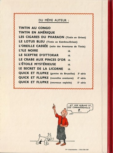 Album tintin secret de - tintin:,