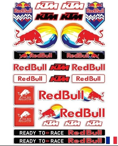 Autocollant red sponsor - b,