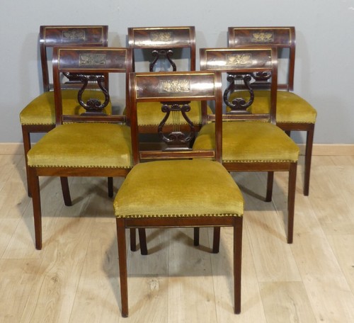 Chaises lyre de style - chaises,