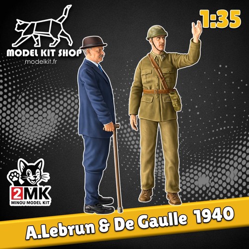 Figurine de gaulle - 1:35,