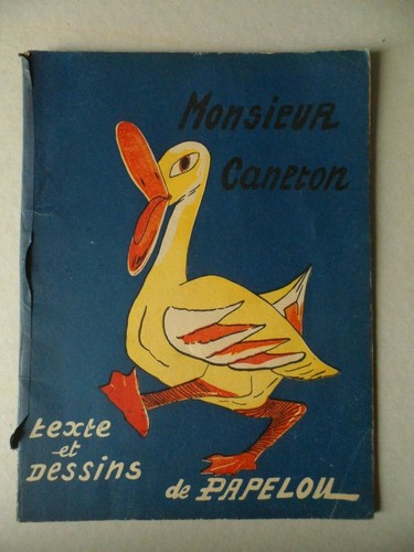 Monsieur caneton papelou - monsieur,