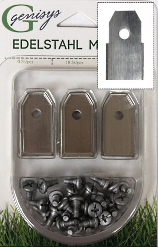 Spare blades knifes f - 30,