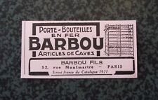 Porte bouteilles BARBOU