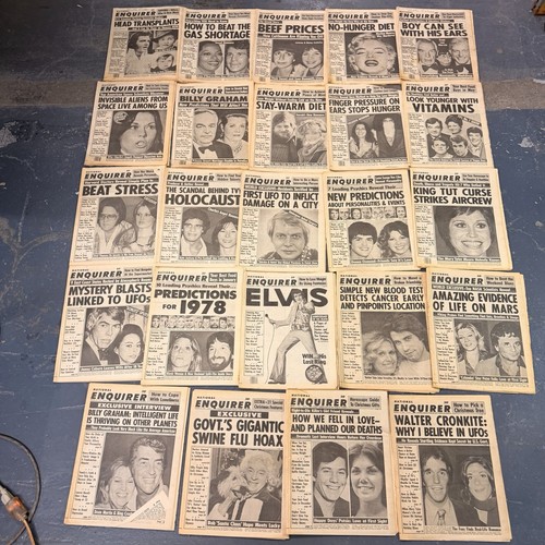 National enquirer tabloids - national,