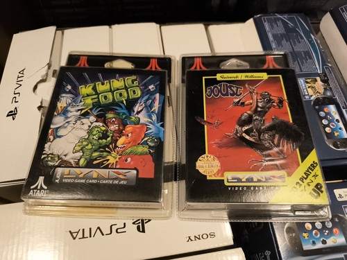 Joust and kung food atari - ,