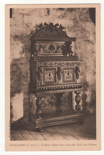 Cpa cinq mars château - -,