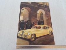 ORIGINAL ALFA ROMEO 6C 2500 GOLD ARROW SPORT 2 SERIES BROCHURE LEAFLET
