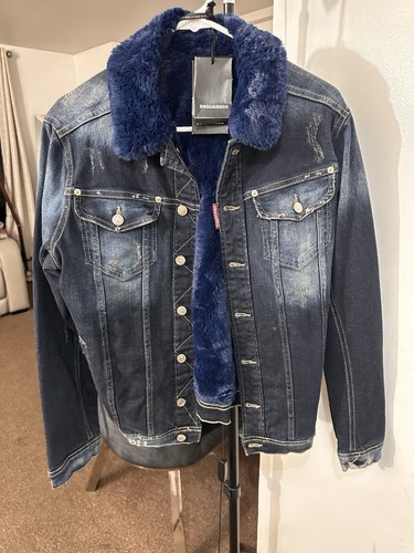 Dsquared2 men blue faux - dsquared2, men’s