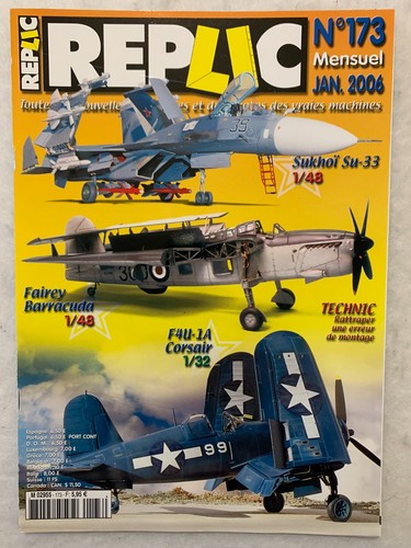 Replic 173 2006 f4u 1a - replic, n°173 01-2006