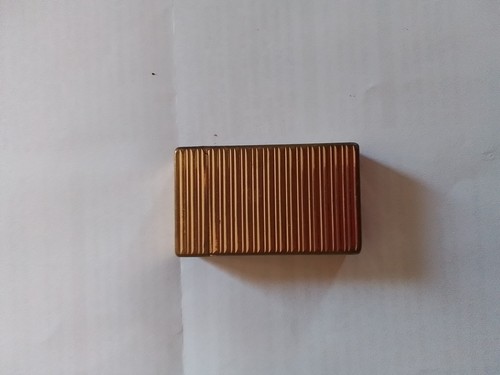 Briquet dupont plaque - plaque, or