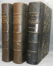 COURS DE CHIMIE MINÉRALE ORGANIQUE ET BIOLOGIQUE - PAR A. GAUTIER - EO 1887/1892